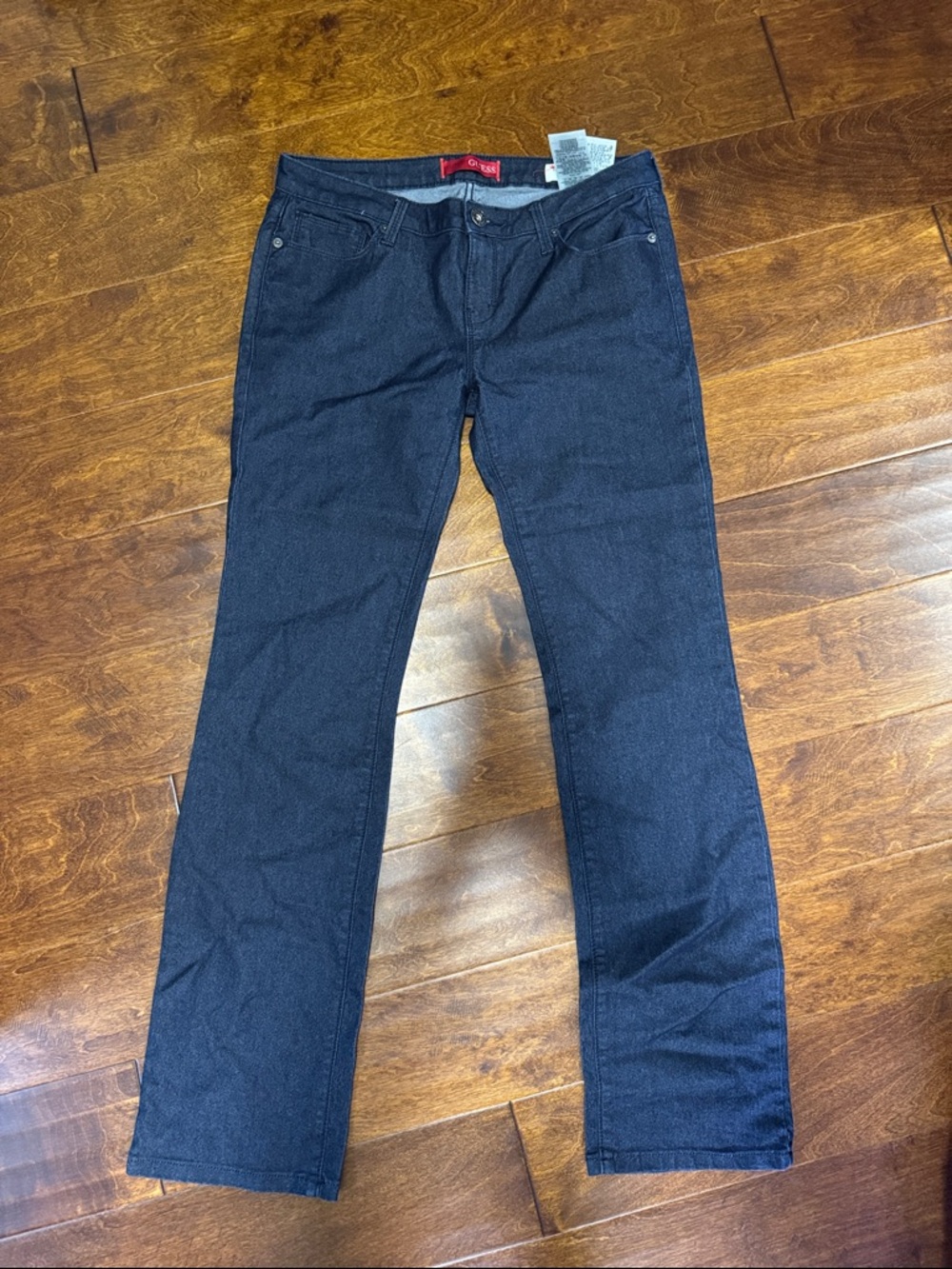 GUESS Low Rise Straight Legged Jeans